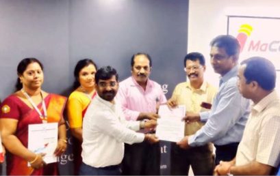 MOU SIGNED WITH CO – OPERATIVE COLLEGE, THRISSUR
