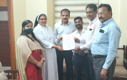 MOU SIGNED WITH ST. MARY’S COLLEGE  THRISSUR